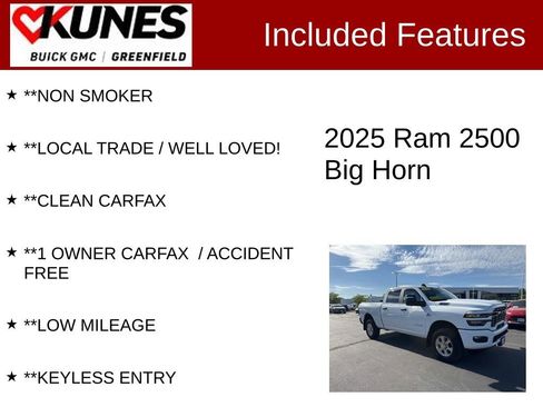 Used 2025 RAM 2500 Big Horn AWD/4WD image 3