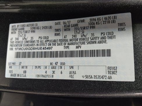 Used 2017 Ford Escape SE FWD image 33