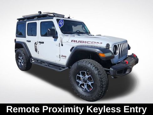 Used 2021 Jeep Wrangler Unlimited Rubicon w/ LED Lighting Group AWD/4WD image 8