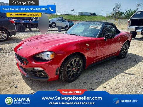 Used 2018 FIAT 124 Spider Abarth w/ Convenience Group RWD image 1