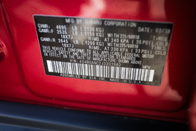 Used 2018 Subaru Outback 2.5i Limited AWD/4WD image 55