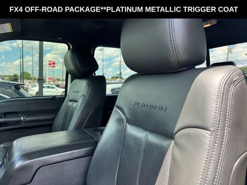 Used 2013 Ford F350 Platinum w/ FX4 Off Road Pkg AWD/4WD image 40