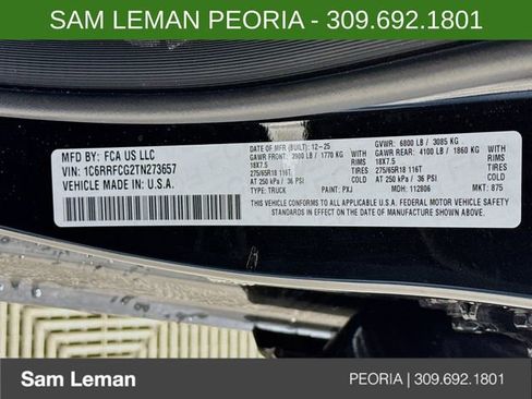 New 2026 RAM 1500 Tradesman image 28