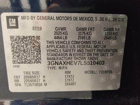 Used 2020 Chevrolet Equinox LS w/ LS Convenience Package FWD image 33