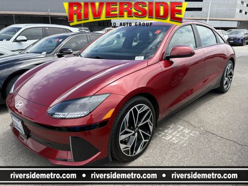 Certified 2023 Hyundai Ioniq 6 SEL w/ Cargo Package RWD image 1