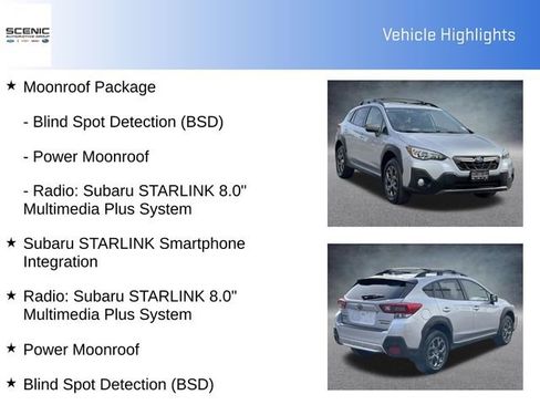 Certified 2022 Subaru Crosstrek 2.5i Sport w/ Moonroof Package image 5