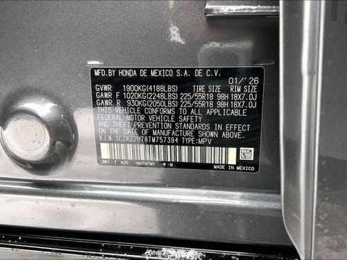 New 2026 Honda HR-V EX-L image 19