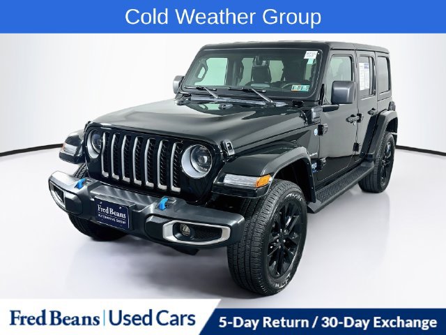 Used 2023 Jeep Wrangler Unlimited Sahara w/ Cold Weather Group AWD/4WD image 3
