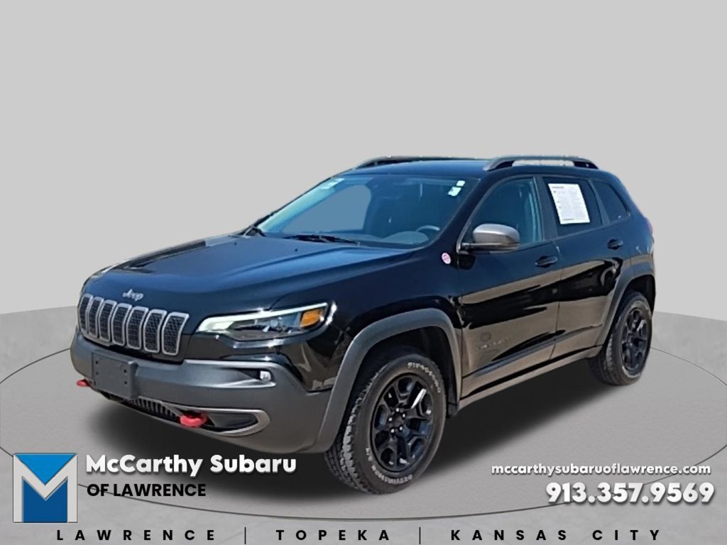 Used 2021 Jeep Cherokee Trailhawk w/ Premium Leather Package AWD/4WD 360° Tour