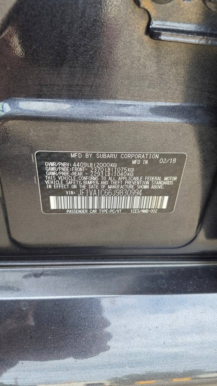 Used 2018 Subaru WRX Premium AWD/4WD image 81