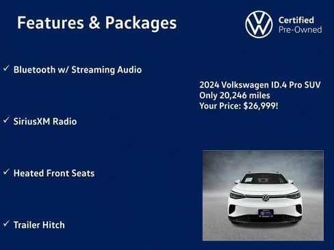 Used 2024 Volkswagen ID.4 Pro AWD/4WD image 11