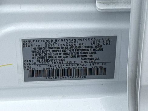 Certified 2026 Nissan Sentra SV w/ SV Convenience Package FWD image 30