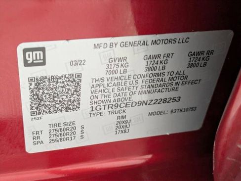 Used 2022 GMC Sierra 1500 Elevation AWD/4WD image 22