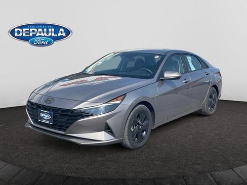 Used 2023 Hyundai Elantra Blue w/ Cargo Package FWD image 1