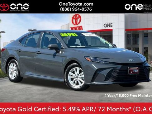 Used 2025 Toyota Camry LE FWD image 1