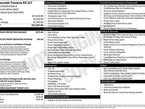 Used 2023 Chevrolet Traverse RS image 41