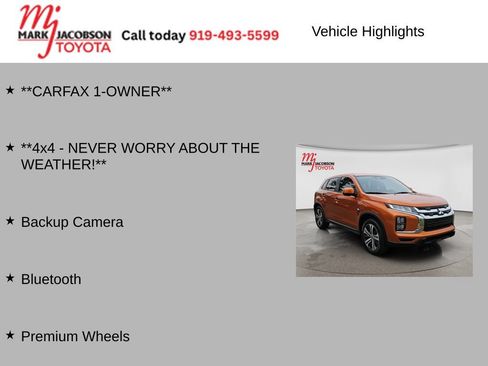 Used 2025 Mitsubishi Outlander Sport AWD image 6