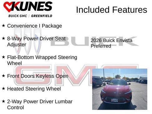 New 2026 Buick Envista Preferred w/ Convenience I Package image 3