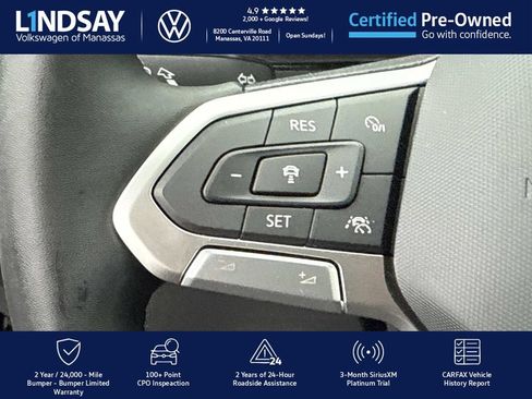 Used 2022 Volkswagen Taos SEL w/ Panoramic Sunroof Package image 22