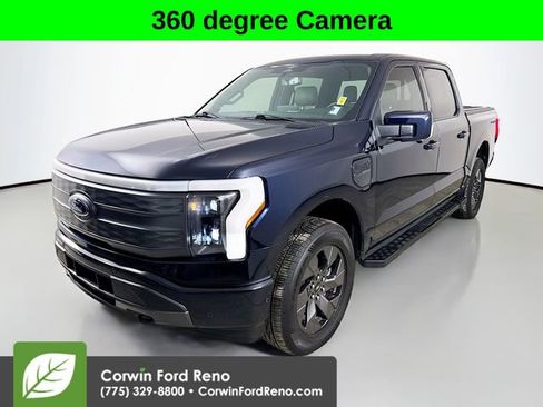 Certified 2023 Ford F150 Lightning Lariat w/ Equipment Group 511A High image 3