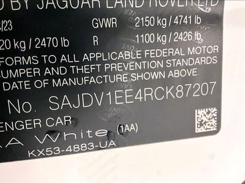 New 2024 Jaguar F-TYPE Coupe AWD image 11