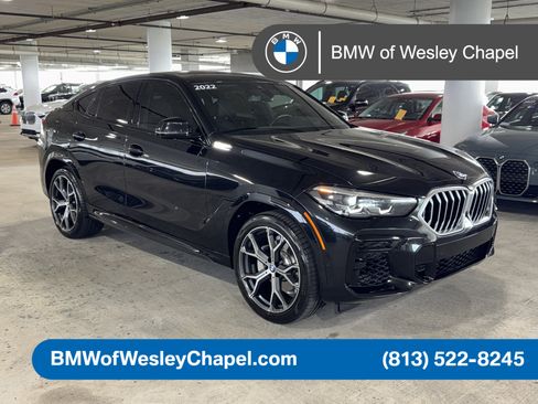 Used 2022 BMW X6 xDrive40i w/ M Sport Package AWD/4WD image 1