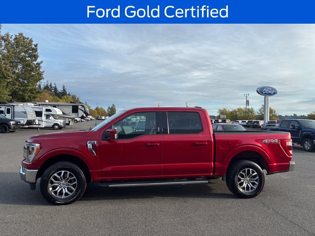 Used 2021 Ford F150 Lariat w/ Trailer Tow Package AWD/4WD image 3