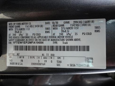 Certified 2021 Ford F150 XLT w/ Equipment Group 302A High image 25