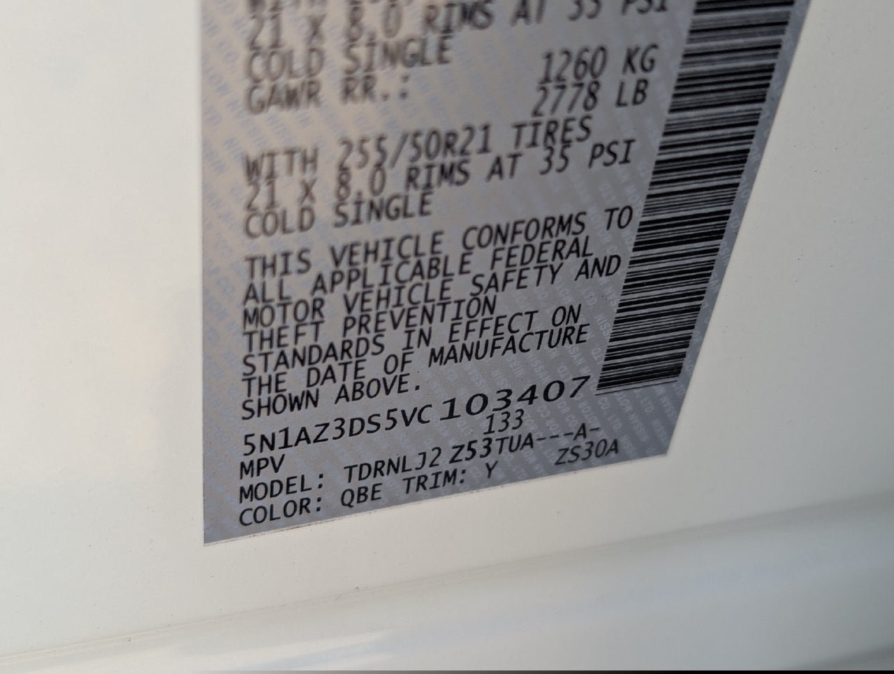 New 2027 Nissan Murano Platinum AWD/4WD image 21