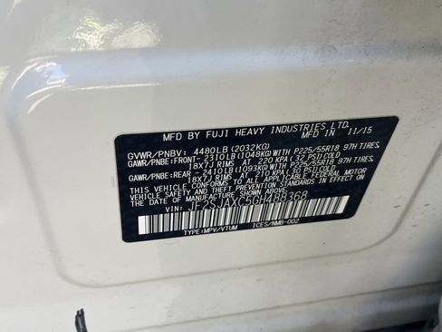 Used 2016 Subaru Forester 2.5i Touring w/ Eyesight & Navigation System image 10