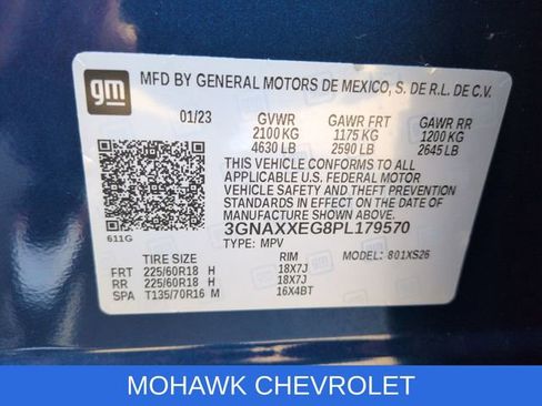 Certified 2023 Chevrolet Equinox Premier image 36