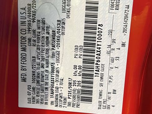 Used 2004 Ford Thunderbird image 18