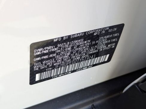 New 2026 Subaru Outback Touring AWD/4WD image 43