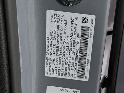 New 2026 Honda CR-V LX image 28