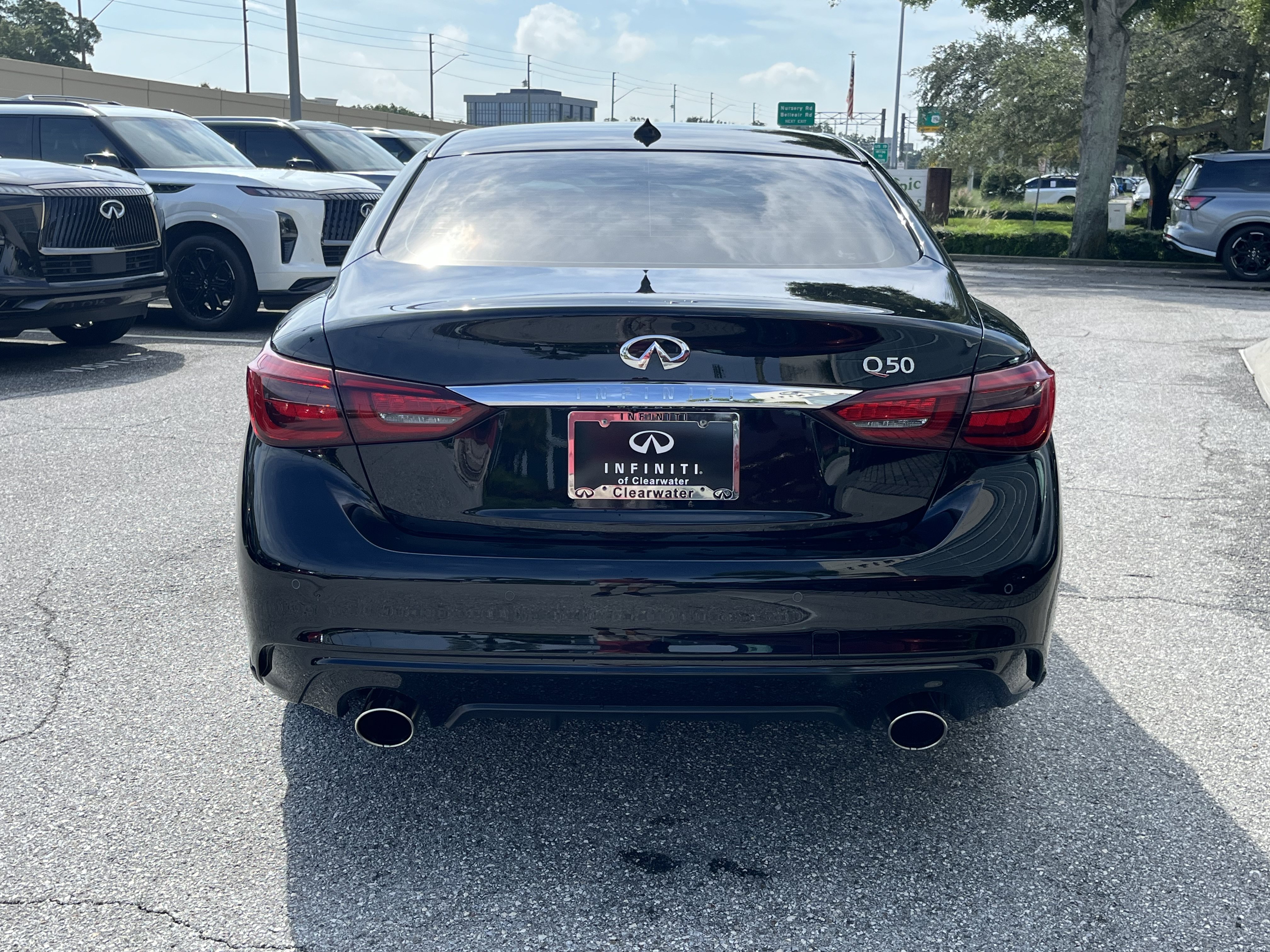 Used 2023 INFINITI Q50 Luxe w/ Cargo Package RWD image 8