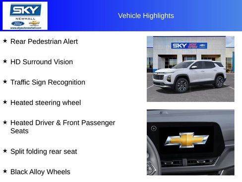 New 2025 Chevrolet Equinox LT w/ Safety and Technology Package image 26
