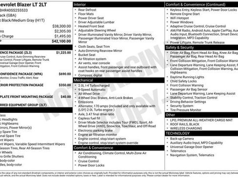 Used 2025 Chevrolet Blazer LT w/ Convenience Package AWD/4WD image 40