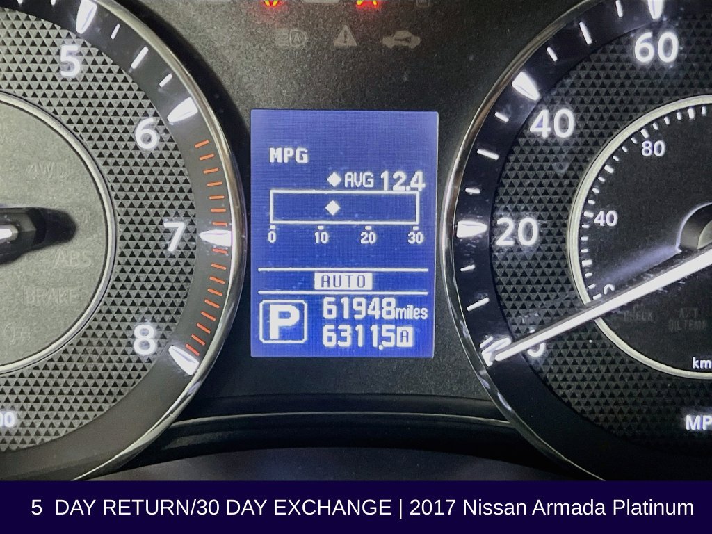 Used 2017 Nissan Armada Platinum w/ Interior Lighting Package AWD/4WD image 16