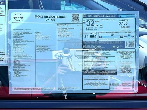 New 2026 Nissan Rogue SV FWD image 12