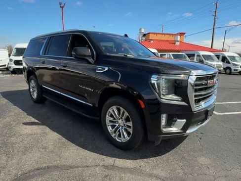 Used 2021 GMC Yukon XL SLT w/ SLT Luxury Package AWD/4WD image 2