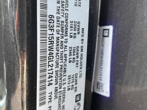 Used 2016 Chevrolet SS RWD image 29