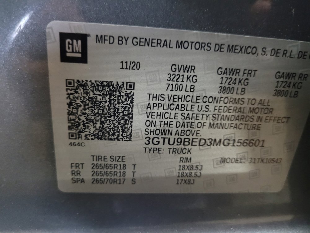 Used 2021 GMC Sierra 1500 SLE w/ X31 Off-Road Package AWD/4WD image 33