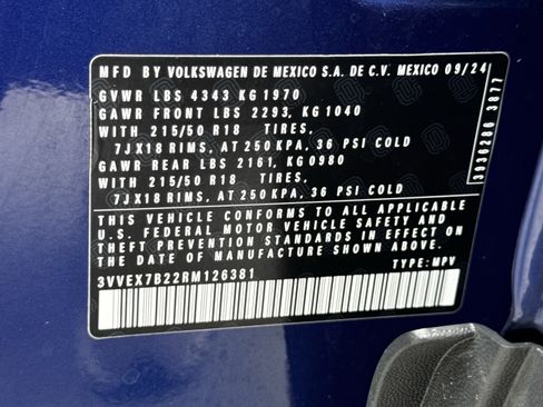 Used 2024 Volkswagen Taos SE image 35