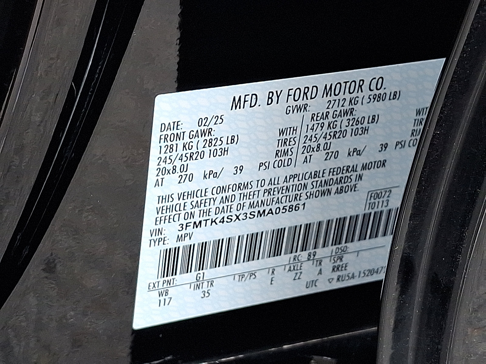 Used 2025 Ford Mustang Mach-E GT AWD/4WD image 25