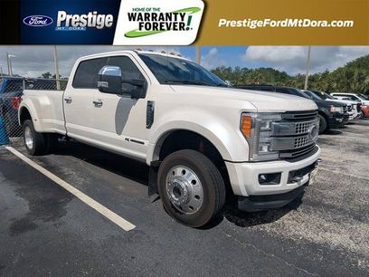 Used 2017 Ford F450 Platinum w/ Platinum Ultimate Package