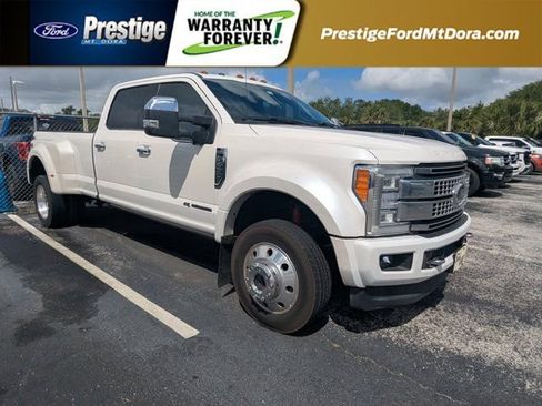 Used 2017 Ford F450 Platinum w/ Platinum Ultimate Package AWD/4WD image 1