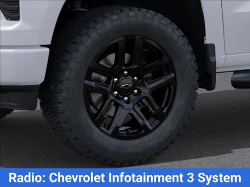 New 2026 Chevrolet Silverado 1500 Custom w/ Turbomax Blackout Package RWD image 11