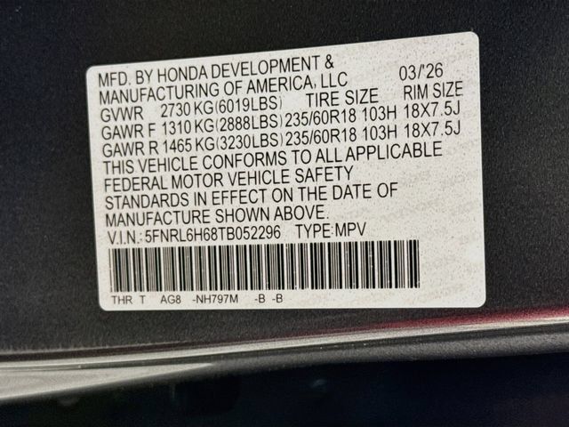 Used 2026 Honda Odyssey EX-L image 32