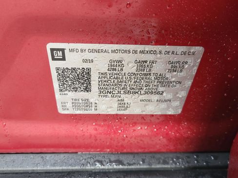 Used 2019 Chevrolet Trax LT w/ Driver Confidence Package image 34