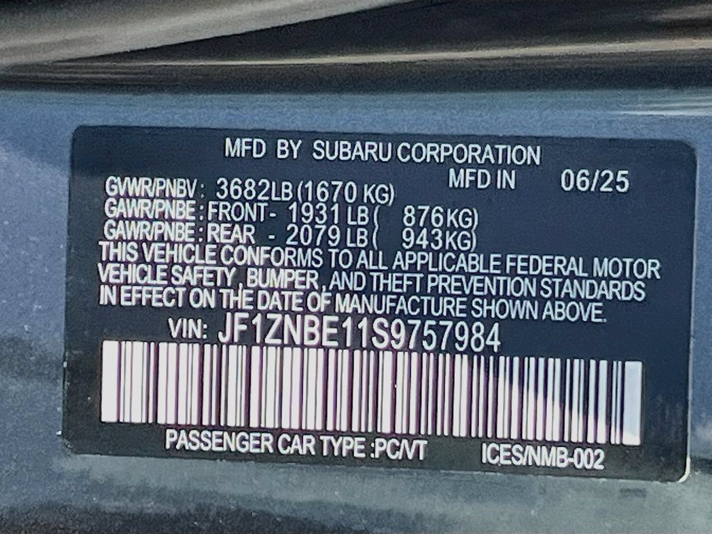 Used 2025 Toyota GR86 Premium w/ ALL Weather Mat Package (TMS) RWD image 30